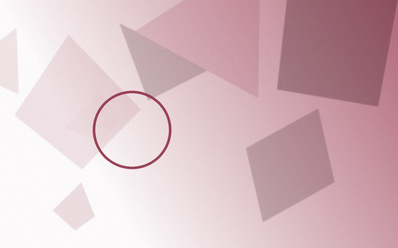 Abstract brand-toned composition representing a systems implementation project